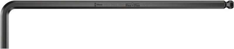 Wera 950 PKL Winkelschlüssel, zöllig, BlackLaser, 7/32" x 180 mm - 05022078001