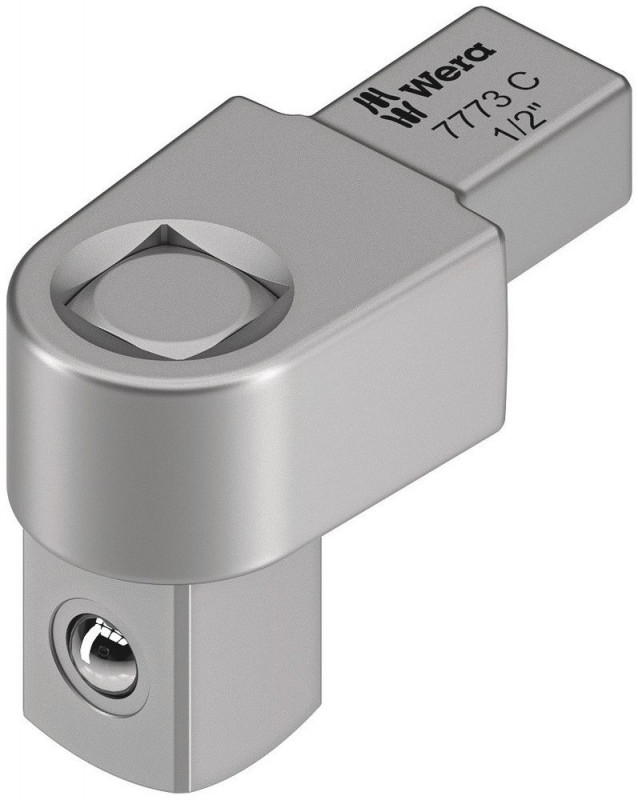 Wera 7773 C Vierkant-Einsteckwerkzeug, 9x12 mm, 9x12 x 1/2" x 44 mm - 05078210001