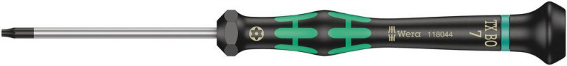 Wera 2067 Elektronik TORX® BO Schraubendreher, TX 7 x 60 mm - 05118044001