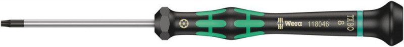 Wera 2067 Elektronik TORX® BO Schraubendreher, TX 8 x 60 mm - 05118046001