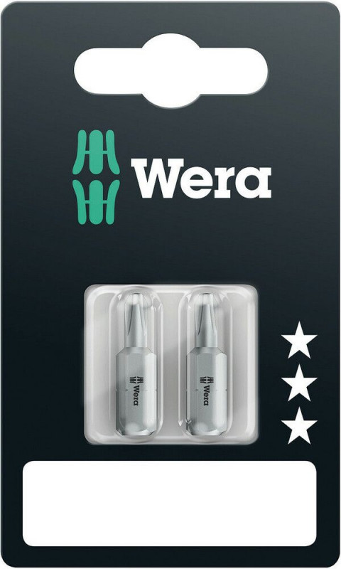 Wera 851/1 RZ SB Bits, PH 2 x 25 mm, 2-teilig - 05135005001
