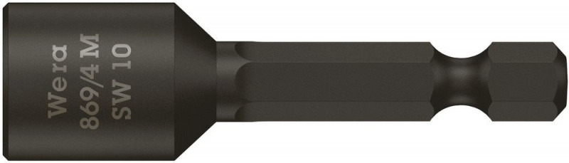 Wera 869/4 M Steckschlüsseleinsätze, magnetisch, 10 x 50 mm - 05060425001