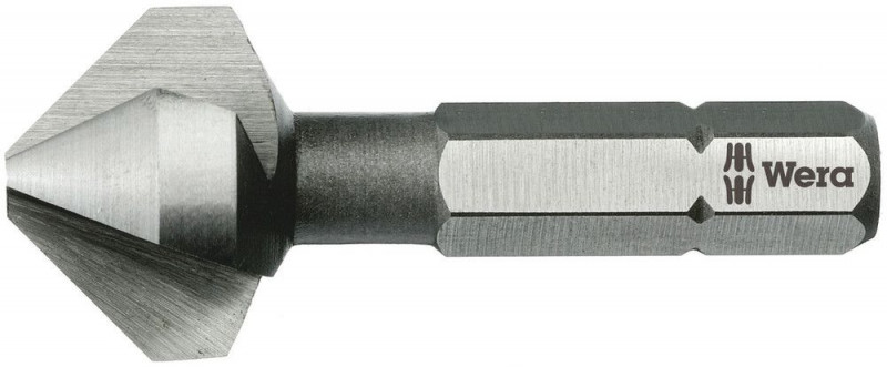 Wera 846 3-nutige Kegelsenker-Bits, 6,30 x 31 mm - 05104630001