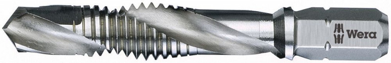 Wera 847 HSS Kombigewindebohrer, 8,5 mm x 59 mm x M 10 - 05104645001