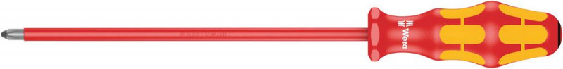 Wera 165 i PZ VDE-isolierter Kreuzschlitz-Schraubendreher, PZ 2 x 200 mm - 05006165001