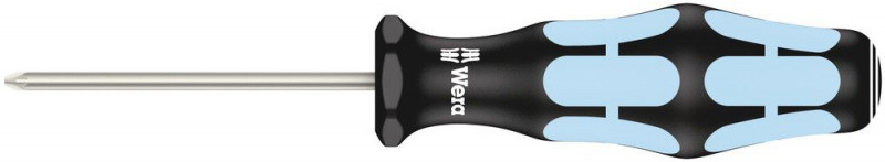Wera 3355 PZ Kreuzschlitz-Schraubendreher, Edelstahl, PZ 0 x 60 mm - 05032030001