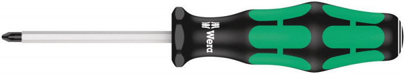 Wera 355 SK PZ Kreuzschlitz-Schraubendreher, PZ 0 x 60 mm - 05009340001
