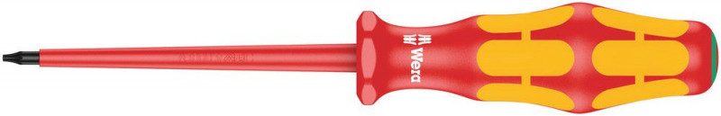 Wera 167 i VDE-isolierter TORX® Schraubendreher, TX 5 x 80 mm - 05006181001