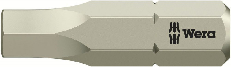 Wera 3840/1 TS Bits, Edelstahl, 5,5 x 25 mm - 05071077001