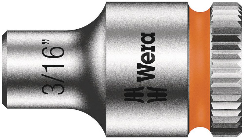 Wera 8790 HMA Zyklop-Steckschlüsseleinsatz mit 1/4"-Antrieb, 3/16" x 23 mm - 05003514001