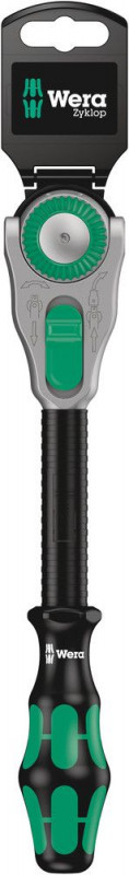 Wera 8000 C SB Zyklop Speed-Knarre mit 1/2"-Antrieb, 1/2" x 277 mm - 05073262001