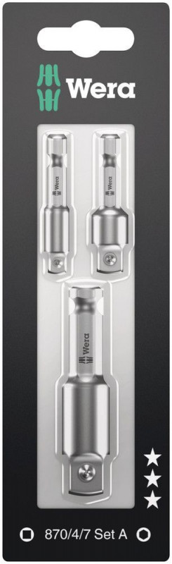 Wera 870/4/7 Set A SB, 3-teilig - 05073200001