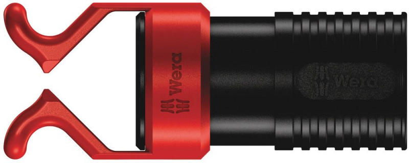 Wera 1441 Schraubkralle für Schraubendreherklingen, lange Bits und Winkelschlüssel für Schrauben, 4,5-6 x 41 mm - 05073681001