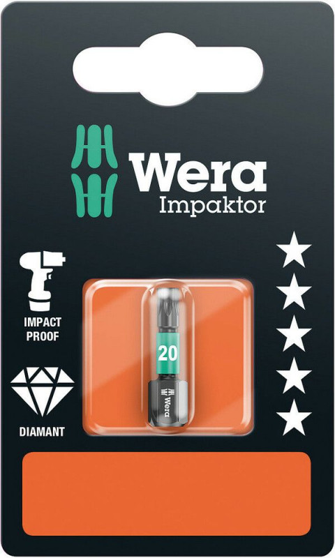 WERA - Embouts 867/1 IMP DC SB TX20x25mm - 05073924001
