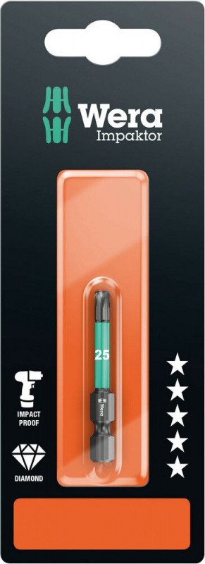 Wera 867/4 IMP DC SB Impaktor Bits, TX 20 x 50 mm - 05073964001