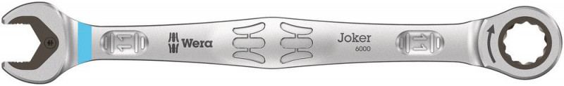 Wera 6000 Joker Maul-Ringratschen-Schlüssel, 11 x 165 mm - 05073271001