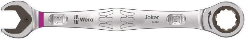 Wera 6000 Joker Maul-Ringratschen-Schlüssel, 14 x 188 mm - 05073274001