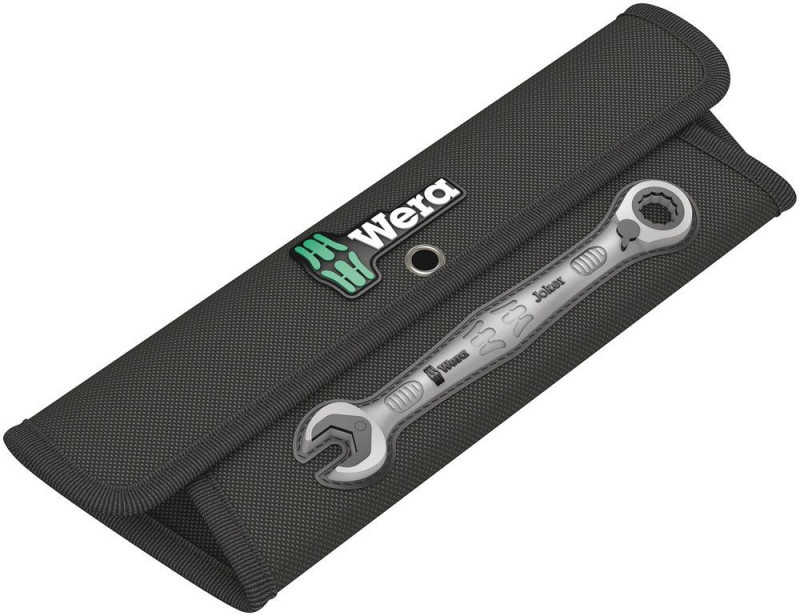 Wera 9453 Falttasche 6000 für 4 Joker Maul-Ringratschen-Schlüssel, leer, 290 x 100 mm - 05671383001