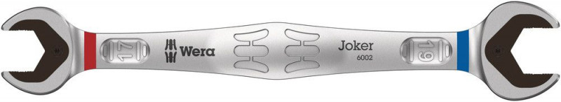 Wera 6002 Joker Doppelmaulschlüssel, 17 x 19 x 235 mm - 05003765001