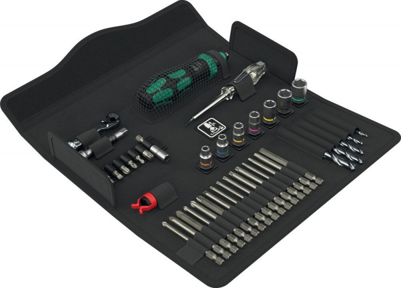 Wera Kraftform Kompakt H 1 Holz, 41-teilig - 05135939001