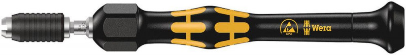 Wera 1430 ESD Kraftform Micro einstellbare Drehmomentschraubendreher (0,02-0,11 Nm) mit Schnellwechselfutter - 05074802001