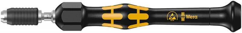 Wera 1430 ESD Kraftform Micro einstellbare Drehmomentschraubendreher (0,02-0,11 Nm) mit Schnellwechselfutter - 05074804001