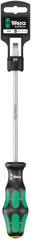 Wera 334 SB Schlitz-Schraubendreher - Werkstattklinge, 1,2 x 8 x 175 mm - 05100031001