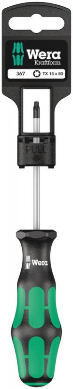 Wera 367 SB TORX® Schraubendreher, TX 15 x 80 mm - 05100061001