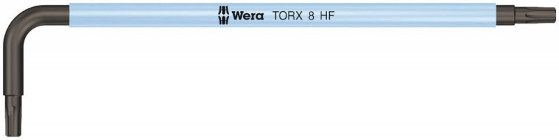 Wera 967 SL TORX® HF Winkelschlüssel Multicolour mit Haltefunktion, TX 8 x 76 mm - 05024170001