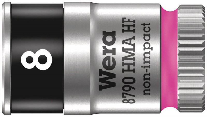 Wera 8790 HMA HF Zyklop-Steckschlüsseleinsatz mit 1/4"-Antrieb mit Haltefunktion, 8 x 23 mm - 05003723001