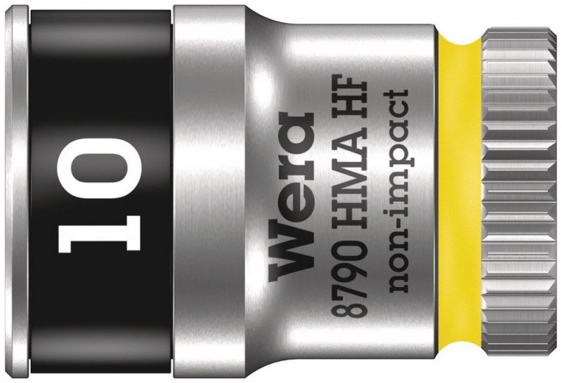 Wera 8790 HMA HF Zyklop-Steckschlüsseleinsatz mit 1/4"-Antrieb mit Haltefunktion, 10 x 23 mm - 05003725001