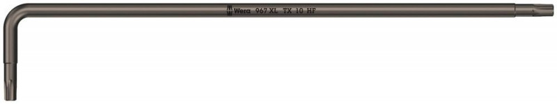 Wera 967 XL TORX® HF Winkelschlüssel mit Haltefunktion, lang, TX 10 x 112 mm - 05024453001