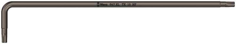 Wera 967 XL TORX® HF Winkelschlüssel mit Haltefunktion, lang, TX 15 x 123 mm - 05024454001