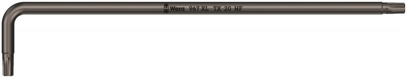 Wera 967 XL TORX® HF Winkelschlüssel mit Haltefunktion, lang, TX 20 x 137 mm - 05024455001