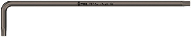 Wera 967 XL TORX® HF Winkelschlüssel mit Haltefunktion, lang, TX 27 x 172 mm - 05024457001