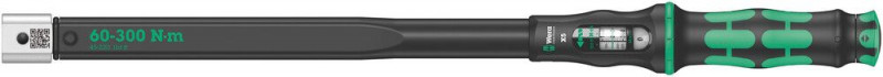 Wera Click-Torque X 5 Drehmomentschlüssel für Einsteckwerkzeuge, 60-300 Nm, 14x18 x 60-300 Nm - 05075655001