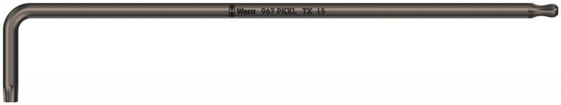 Wera 967 PKXL TORX® Winkelschlüssel, lang, TX 15 x 123 mm - 05024464001