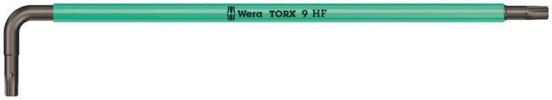 Wera 967 SXL TORX® HF Winkelschlüssel Multicolour mit Haltefunktion, lang, TX 9 x 101 mm - 05024472001