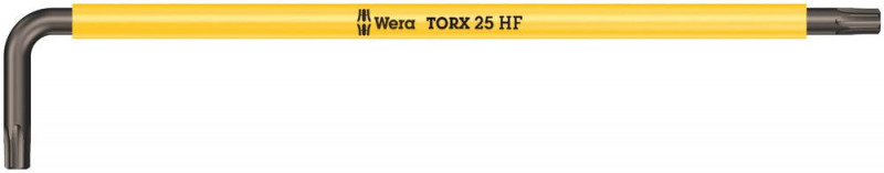 Wera 967 SXL TORX® HF Winkelschlüssel Multicolour mit Haltefunktion, lang, TX 25 x 154 mm - 05024476001