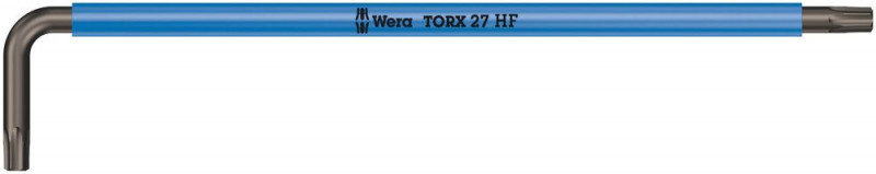 Wera 967 SXL TORX® HF Winkelschlüssel Multicolour mit Haltefunktion, lang, TX 27 x 172 mm - 05024477001
