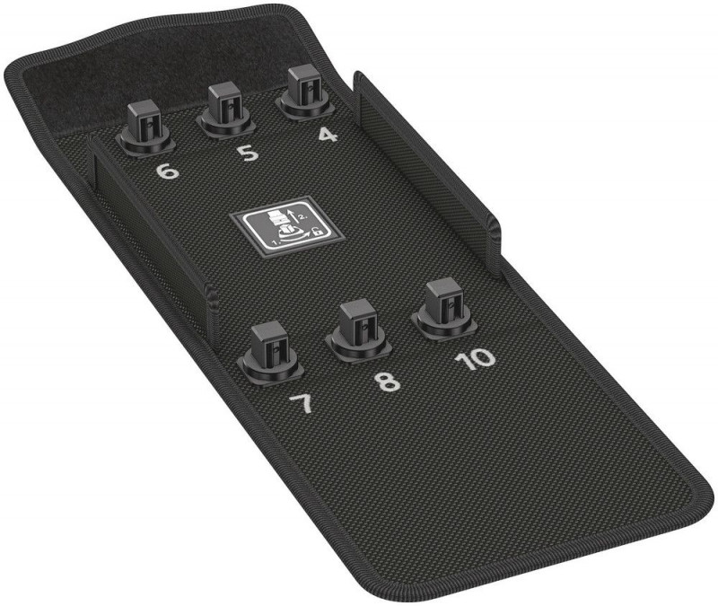 Wera 9403 Textile Box 8740 C HF 2, leer, 152 x 159 x 45 mm - 05136452001