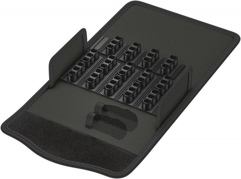 Wera 9409 Textile Box Bit-Safe 43, leer, 140 x 83 x 45 mm - 05136458001