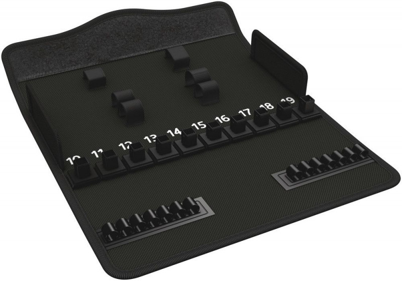 Wera 9421 Textile Box 8100 SC Zyklop Metal Switch, leer, 302 x 126 x 50 mm - 05136470001