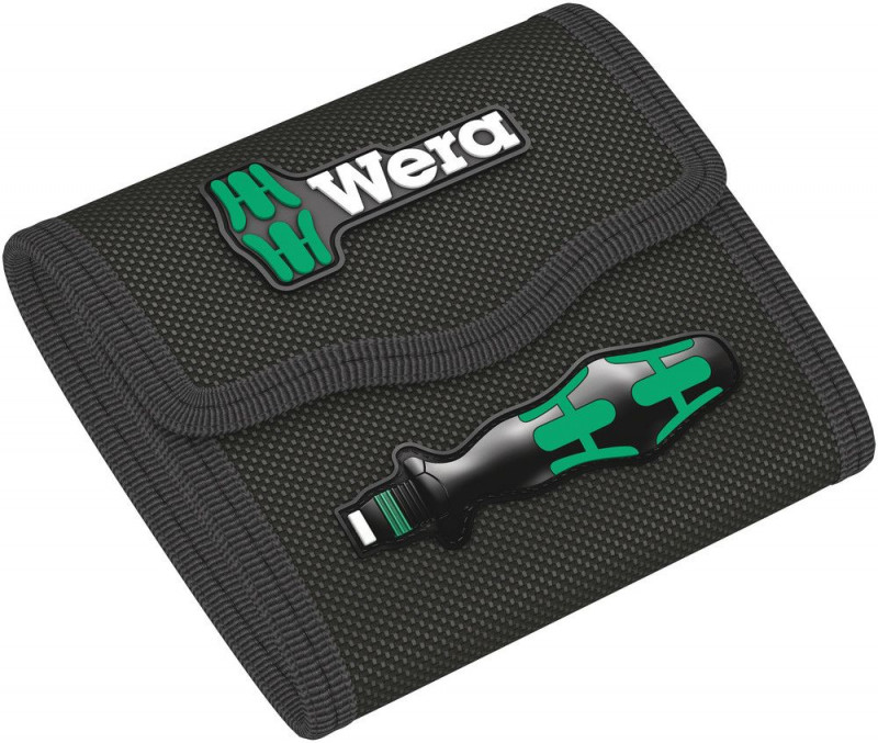 Wera 9422 Falttasche für bis zu 33-teilige Kraftform Kompakt Sätze, leer, 135 x 120 mm - 05136471001