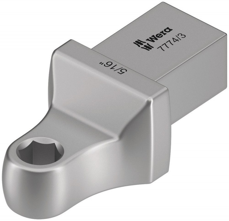 Wera 7774/3 Einsteckwerkzeug Bitadapter 5/16", 14x18 mm, 14x18 x 5/16" x 58 mm - 05078642001