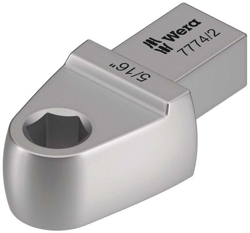 Wera 7774/2 Einsteckwerkzeug Bitadapter 5/16", 9x12 mm, 9x12 x 5/16" x 42 mm - 05078641001