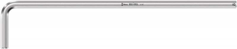 Wera 950 L HF Winkelschlüssel, metrisch, gestellverchromt, mit Haltefunktion, 4 x 140 mm - 05022121001