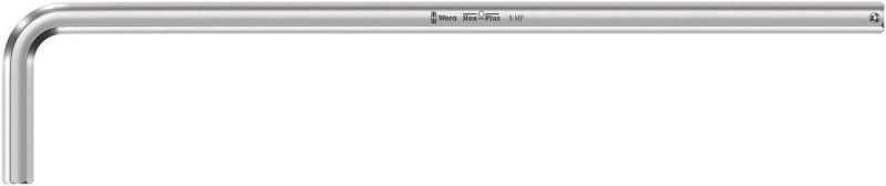 Wera 950 L HF Winkelschlüssel, metrisch, gestellverchromt, mit Haltefunktion, 5 x 160 mm - 05022122001