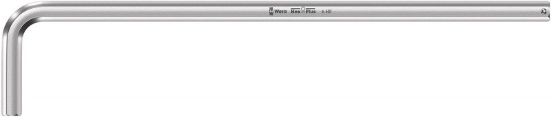 Wera 950 L HF Winkelschlüssel, metrisch, gestellverchromt, mit Haltefunktion, 6 x 180 mm - 05022123001