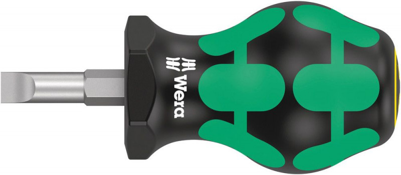 Wera 335 Stubby/Vergaserschraubendreher, 1,2 x 6,5 x 24,5 mm - 05008843001